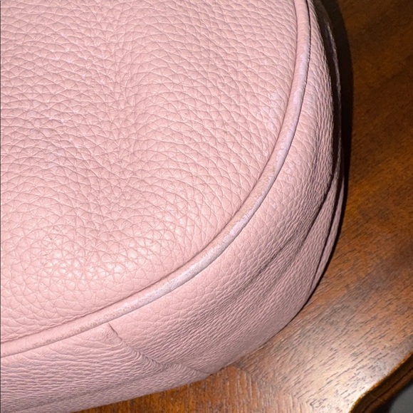 Kate Spade  hobo bag, shoulder bag, pebbled leather  pink   excellent condition - Picture 11 of 17